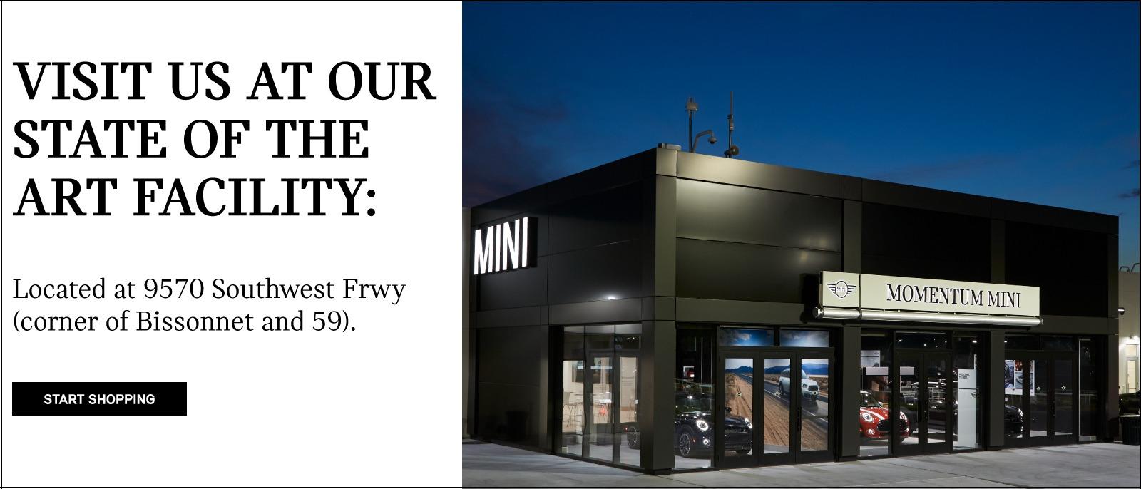 Momentum MINI Houston's Top New & Used MINI Dealership Servicing Sugar