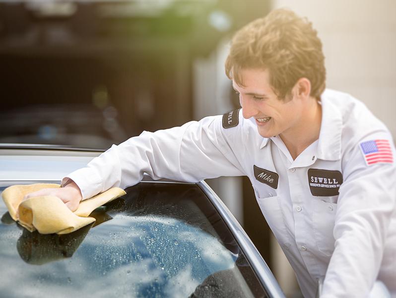 COMPLIMENTARY CAR WASHES