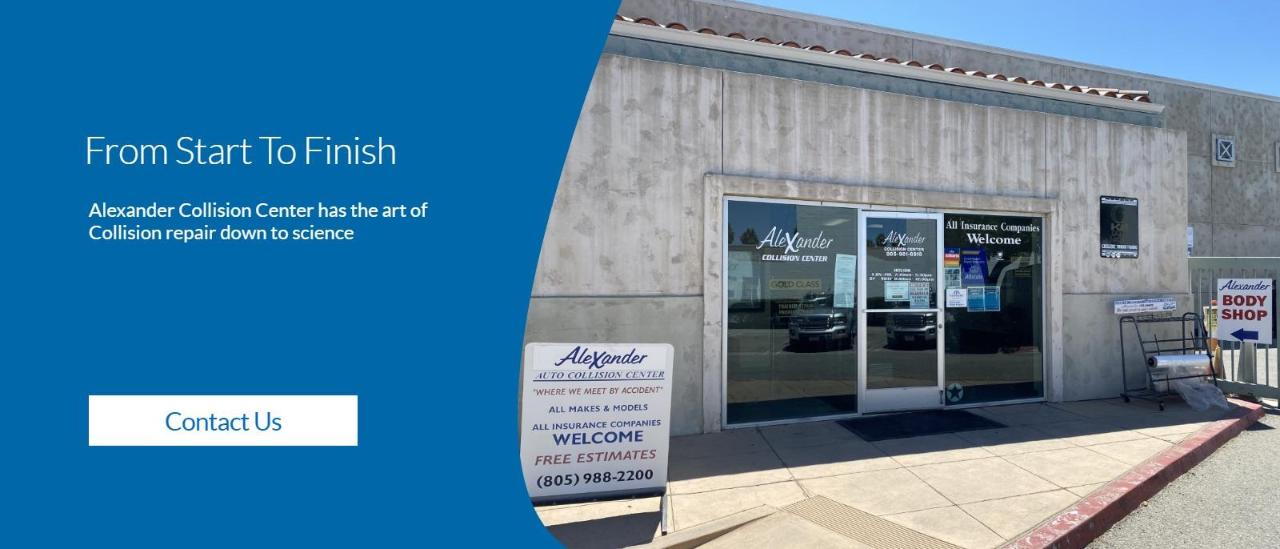 Auto Collision Repair Facility in Oxnard, CA