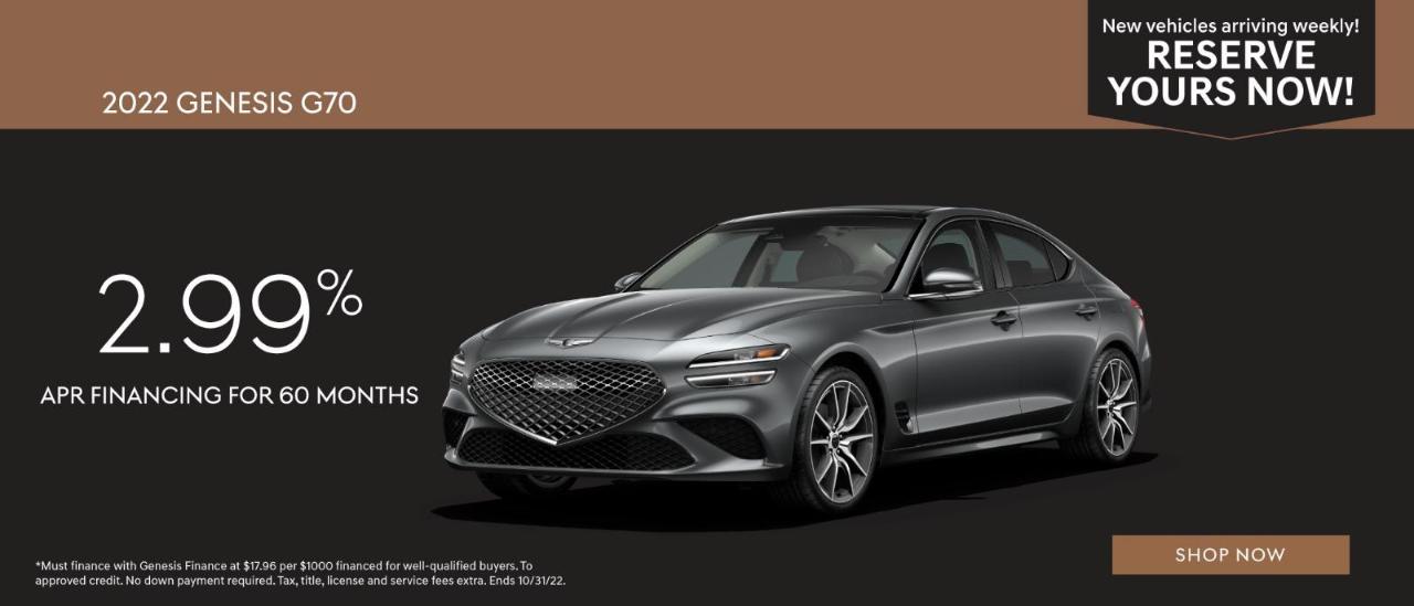 Genesis of Appleton is a Genesis dealer selling new and used cars in