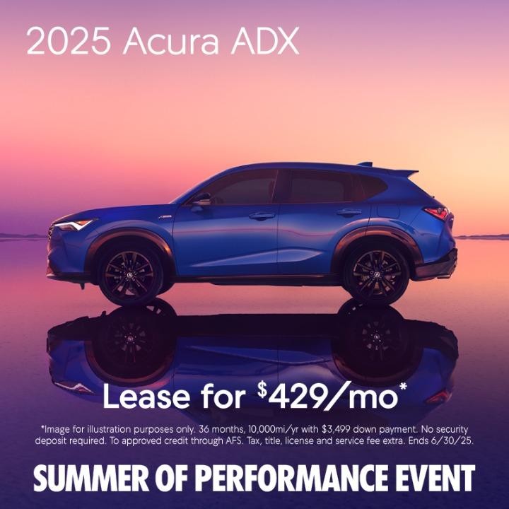 2025 Acura ADX | Lease for $429/mo