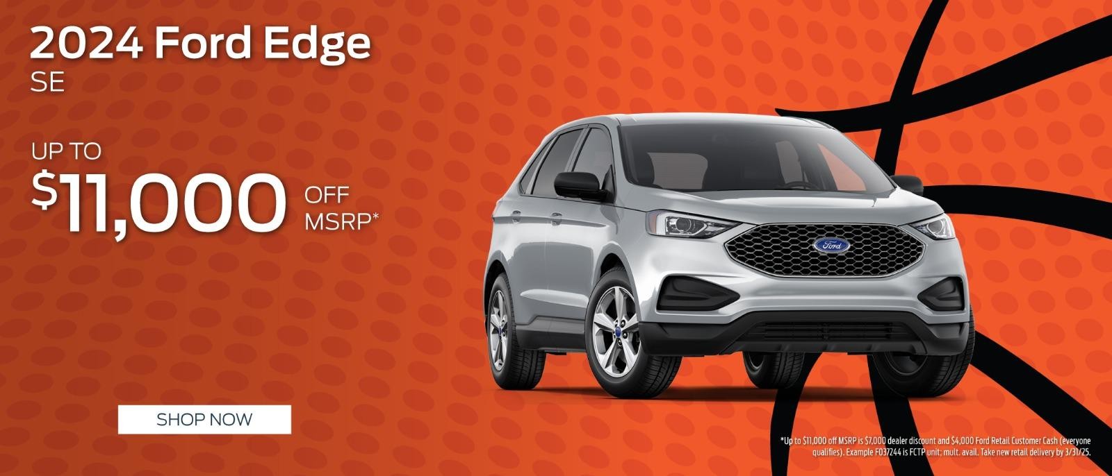 2024 Ford Edge up to $11,000 off MSRP