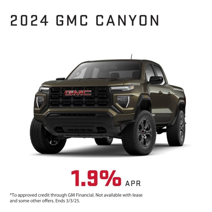 2024 GMC Canyon 1.9% APR