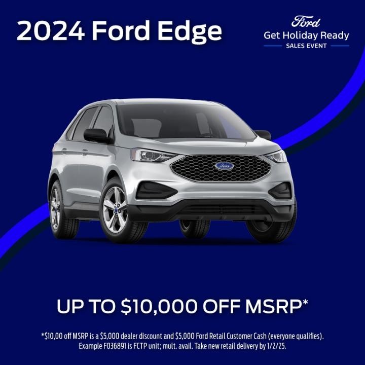 2024 Ford Edge Mobile up to $10,000 off msrp