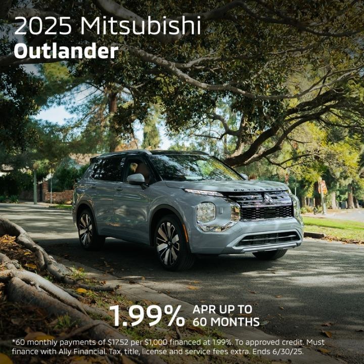 2025 Mitsubishi Outlander | 1.99% APR for 60 Months
