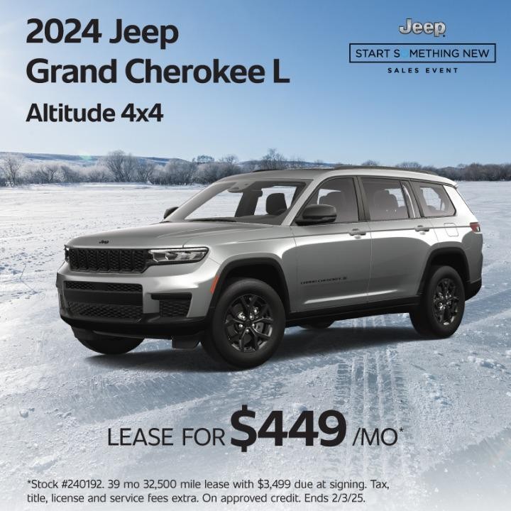 2024 Jeep Grand Cherokee L Lease for $449/mo