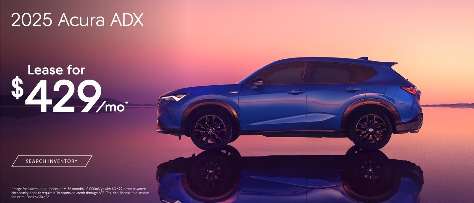 2025 Acura ADX | Lease for $429/mo