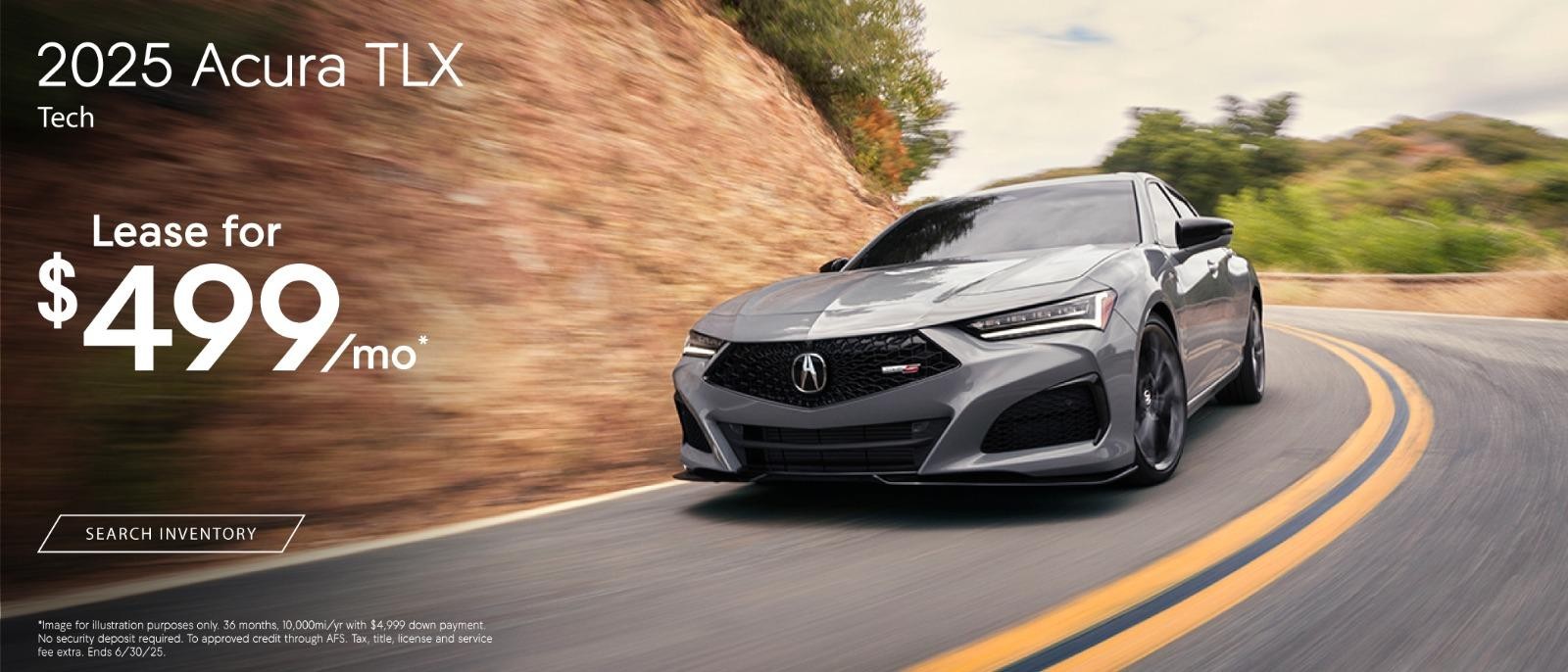 2025 Acura TXL| Lease for $499/mo