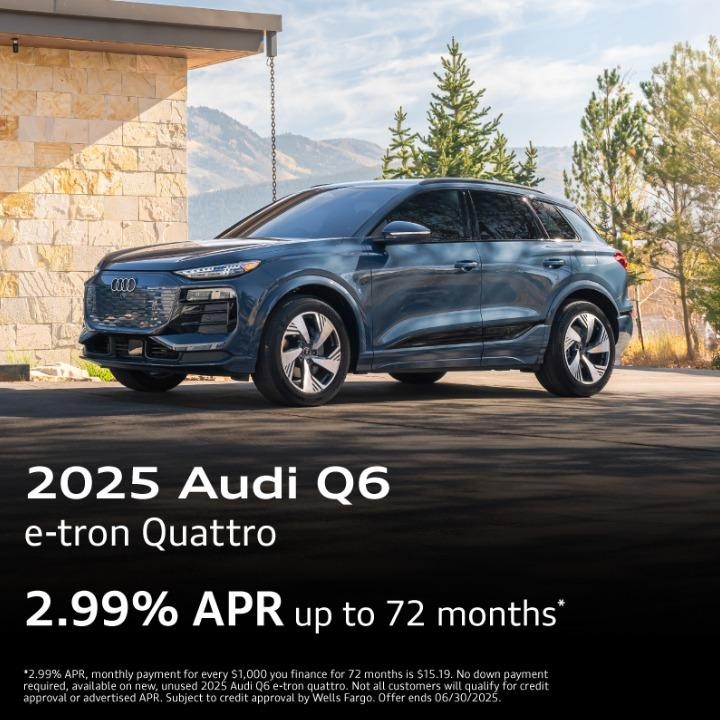 2025 Audi Q7 | 2.99 APR for 72 months