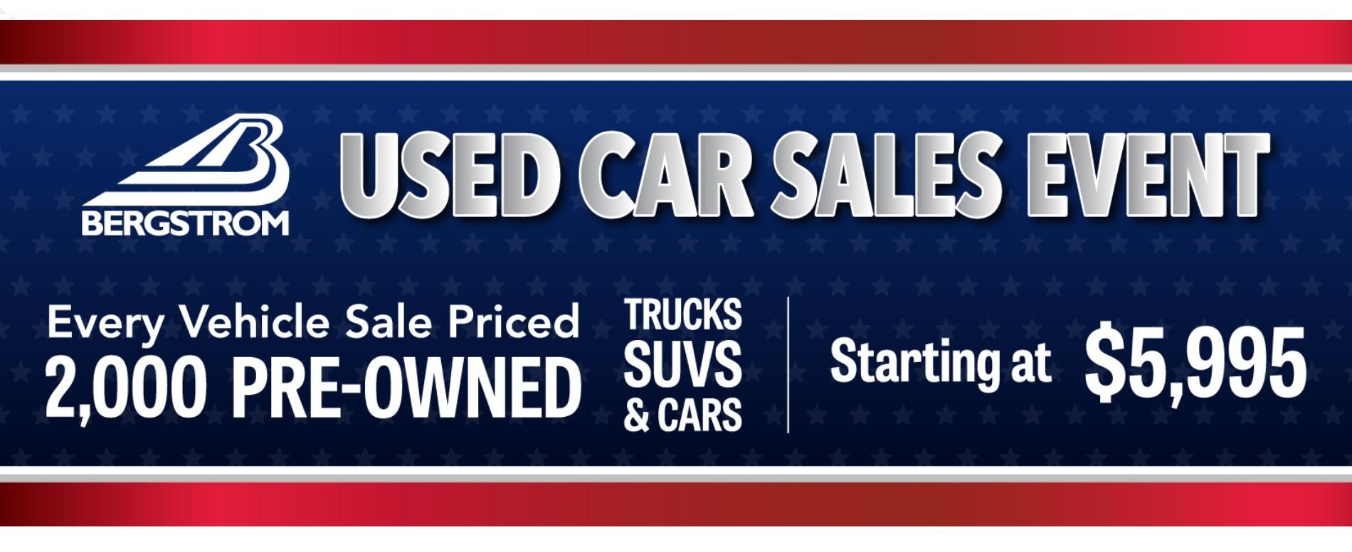 Used Cars Sales Event