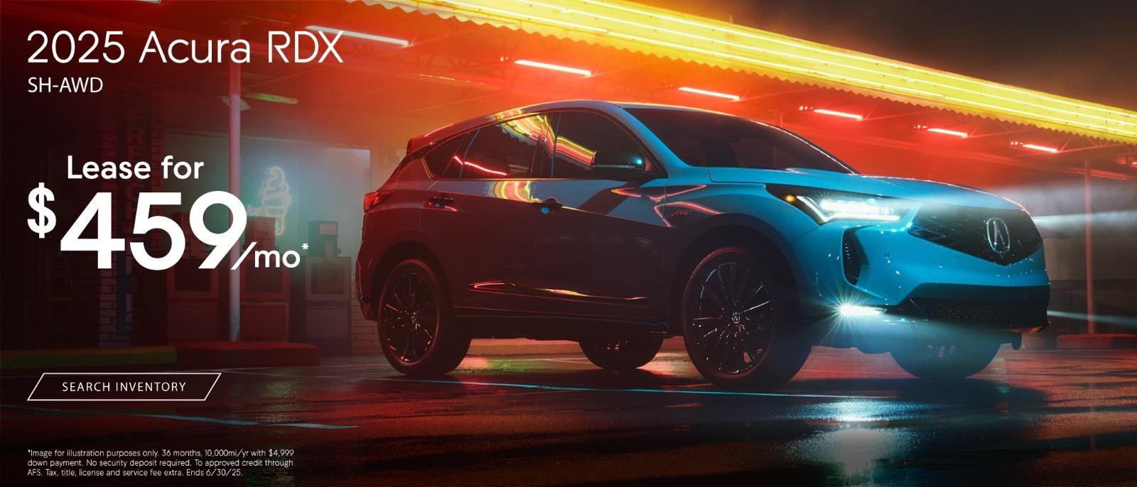 2025 Acura RDX | Lease for $459/mo