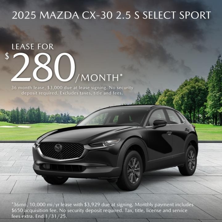 2025 Mazda cx-30  Lease for $20- per month