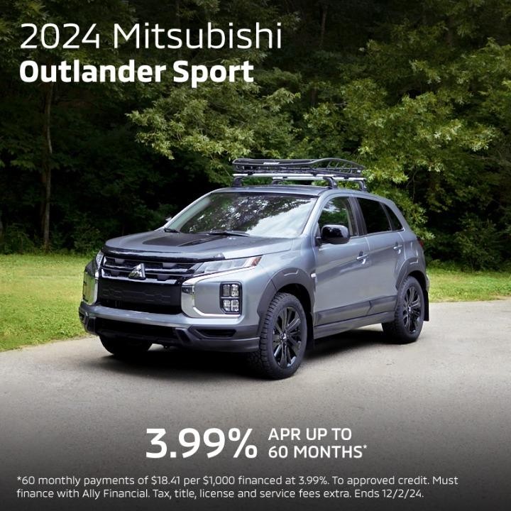 2024 Mitsubishi Outlander  | 3.99 % APR for up to 48 Months