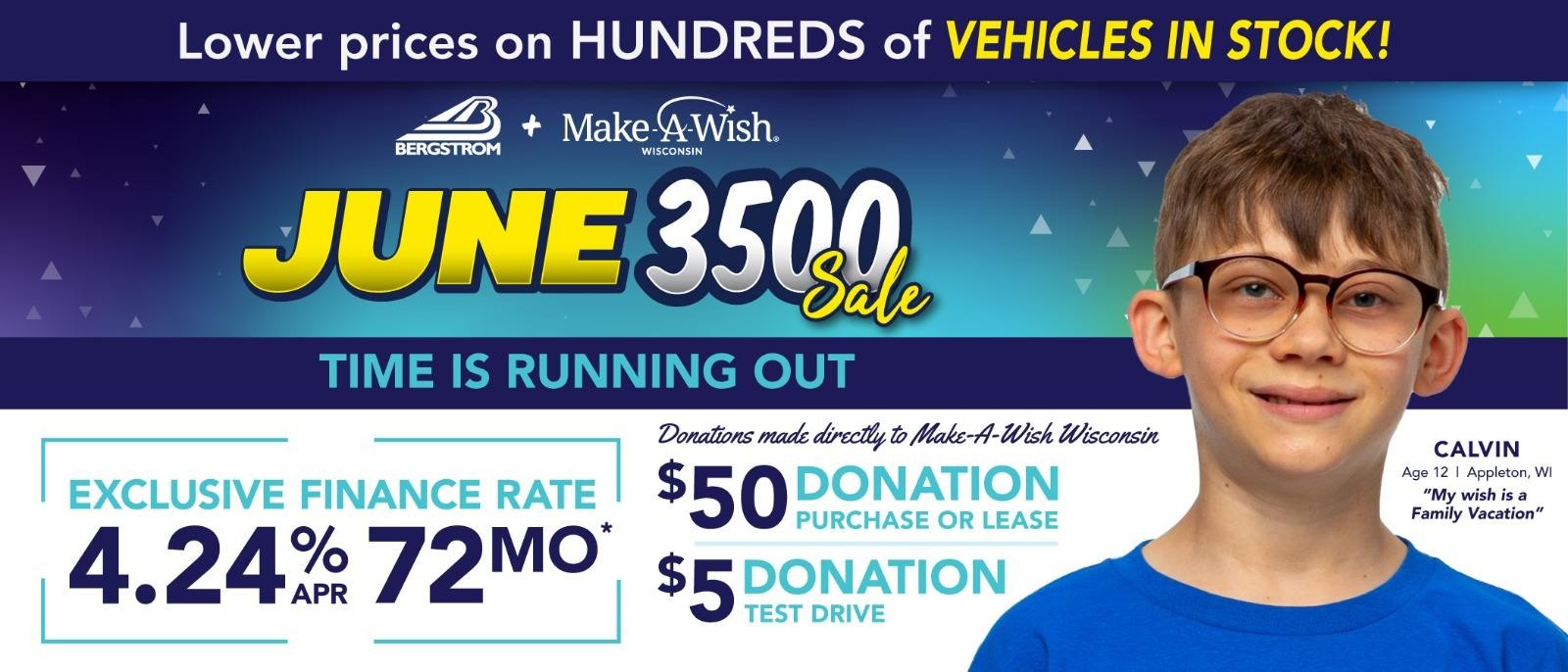 June 3500 Sale