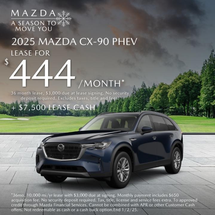 2025 Mazda CX-90 Lease for $444 per month