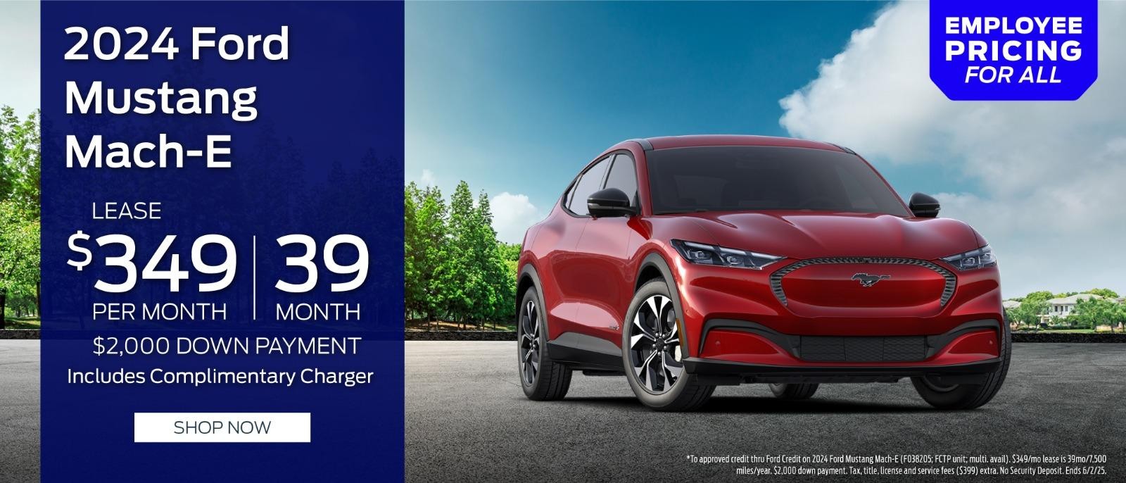2024 Ford Mustang Lease $349/months for 39 months