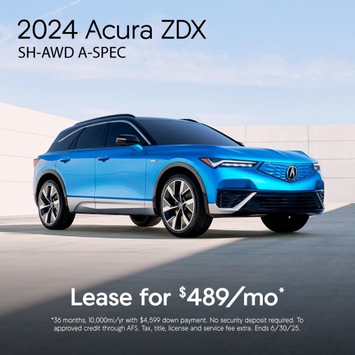 2025 Acura ZDX | Lease for $593/mo