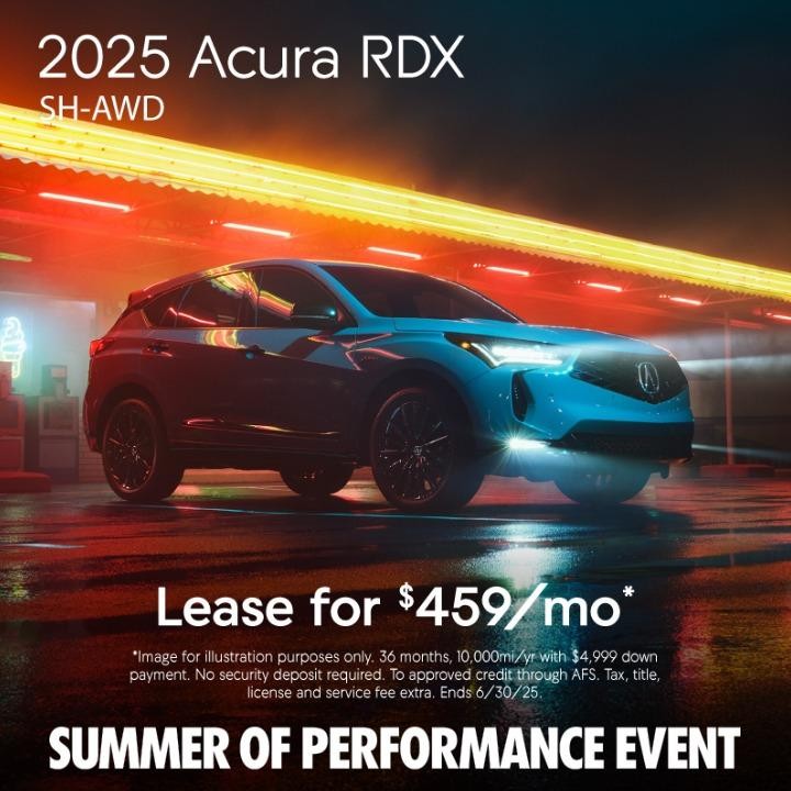 2025 Acura RDX | Lease for $459/mo