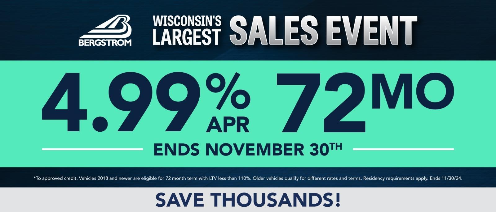 Wisconsin's Largest Sales Event