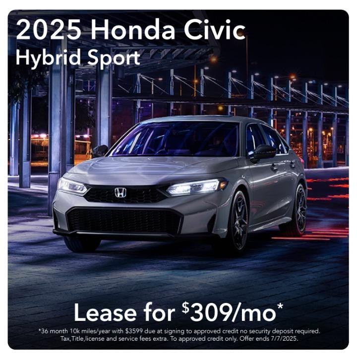 2025 honda Civic|| $309/mo  Mobile
