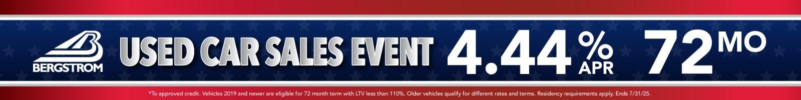 USed Sales Event
