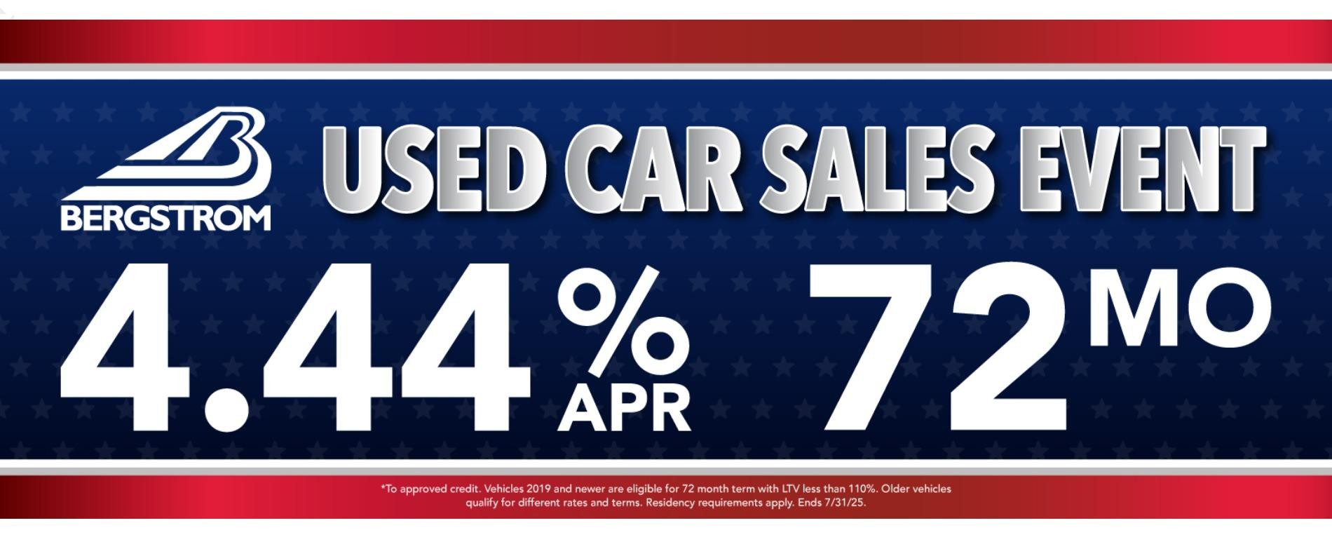 Used Cars Sales Event