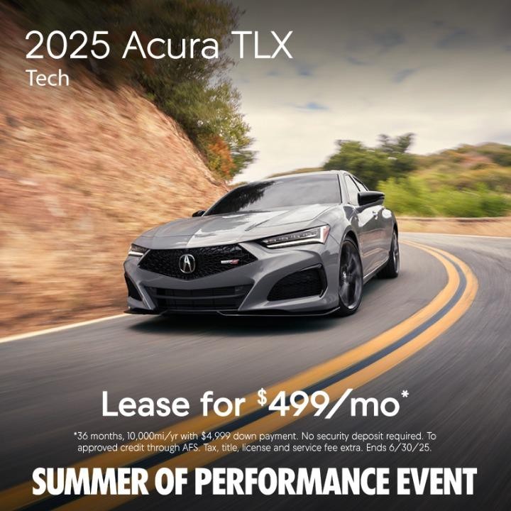 2025 Acura TXL| Lease for $499/mo