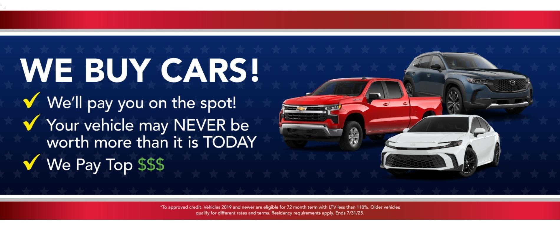 We Buy Cars