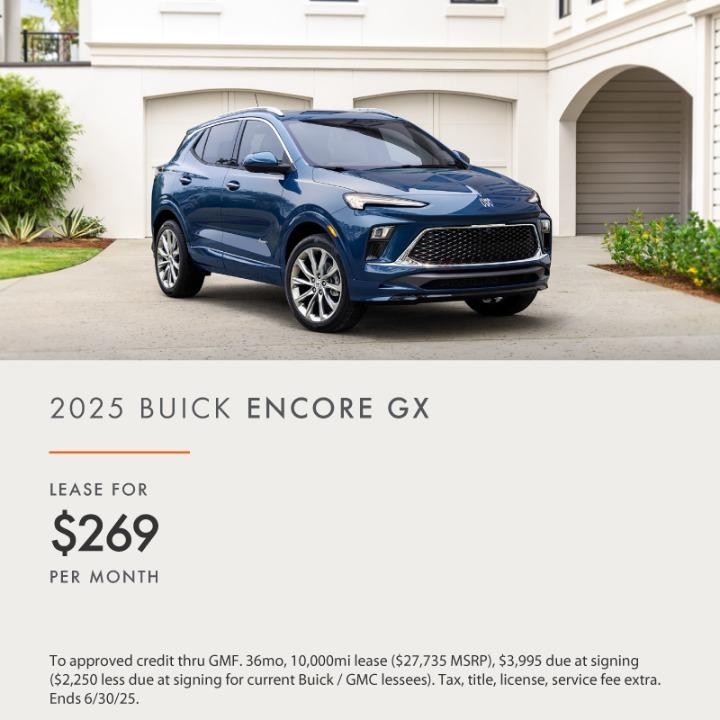 2025 Buick Encore GX  Lease for $269/mo
