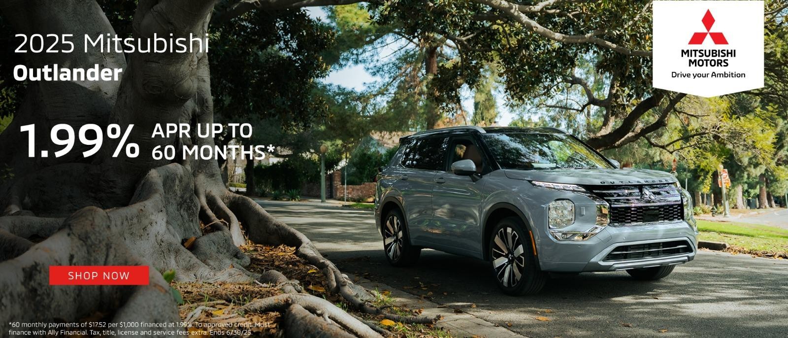 2025 Mitsubishi Outlander | 1.99% APR for 60 Months