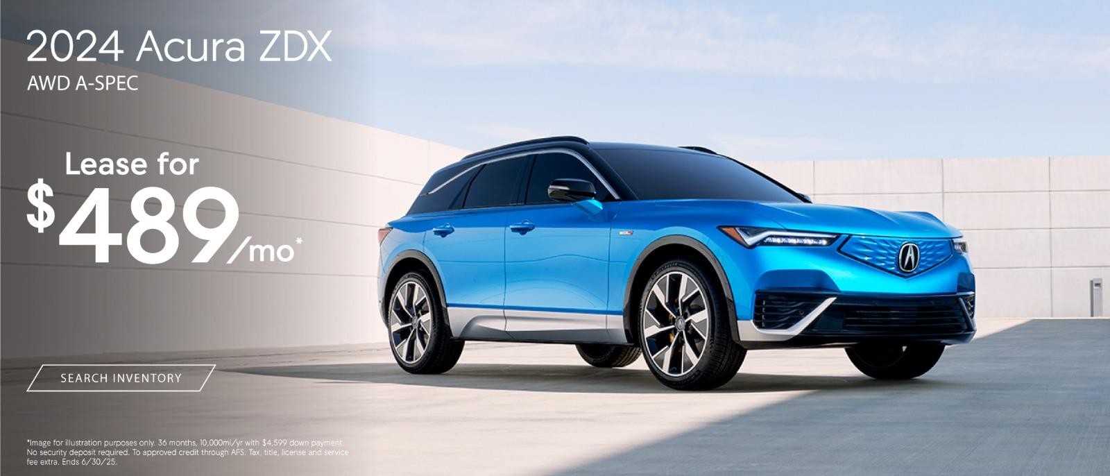 2024 Acura ZDX | Lease for $489/mo