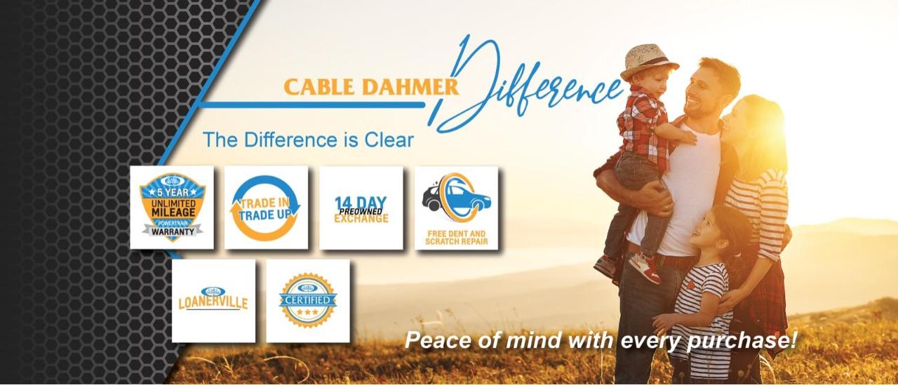 Cable Dahmer is a Chevrolet, Buick, GMC, Kia, Cadillac dealer selling