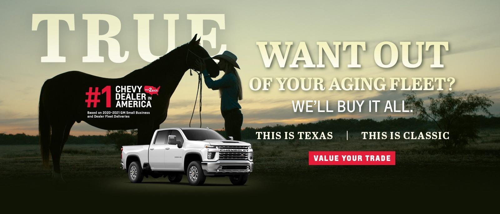 Classic Fleet Commercial is a Grapevine Chevrolet dealer and a new