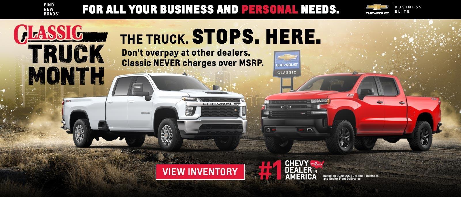 Classic Fleet Commercial is a Grapevine Chevrolet Fleet and