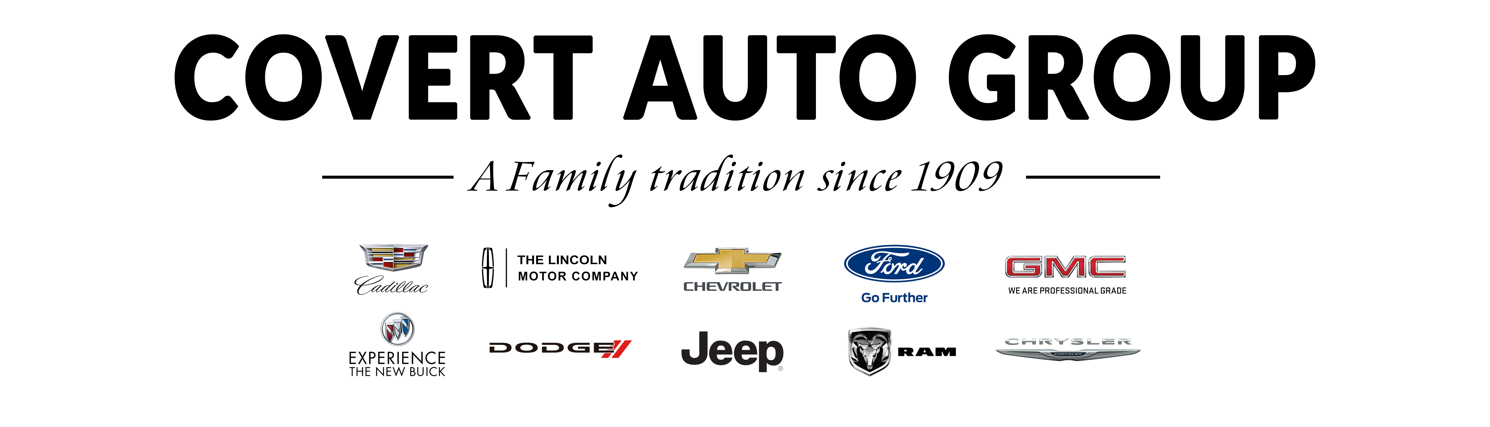 Covert Auto Group is a Austin Buick, Chevrolet, Chrysler, Dodge, Ford