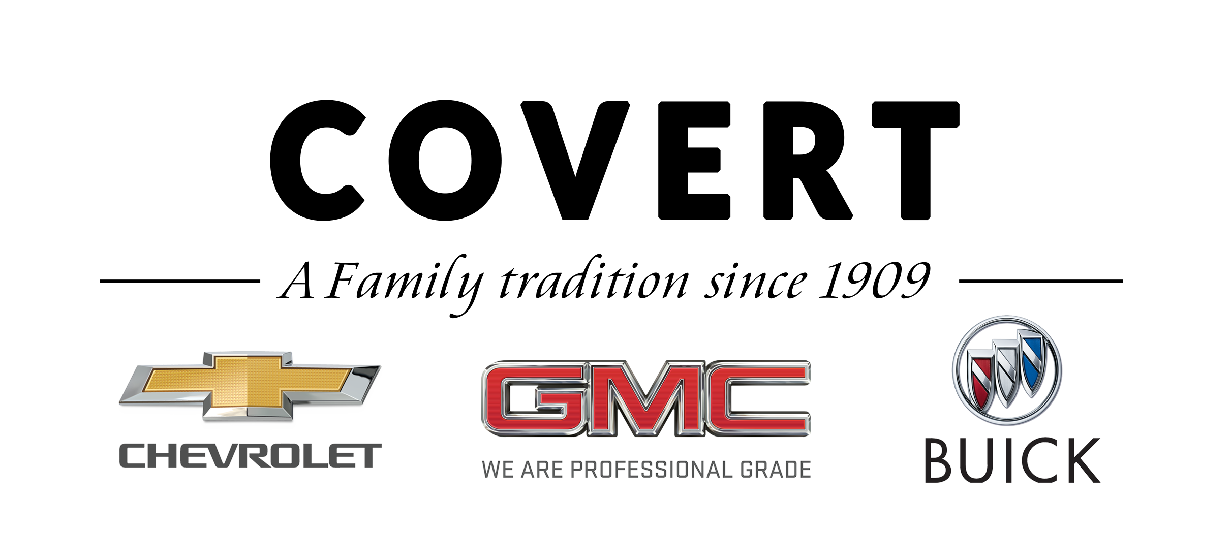 Covert Auto Group is a Buick, Chevrolet, Chrysler, Dodge, Ford, Ram