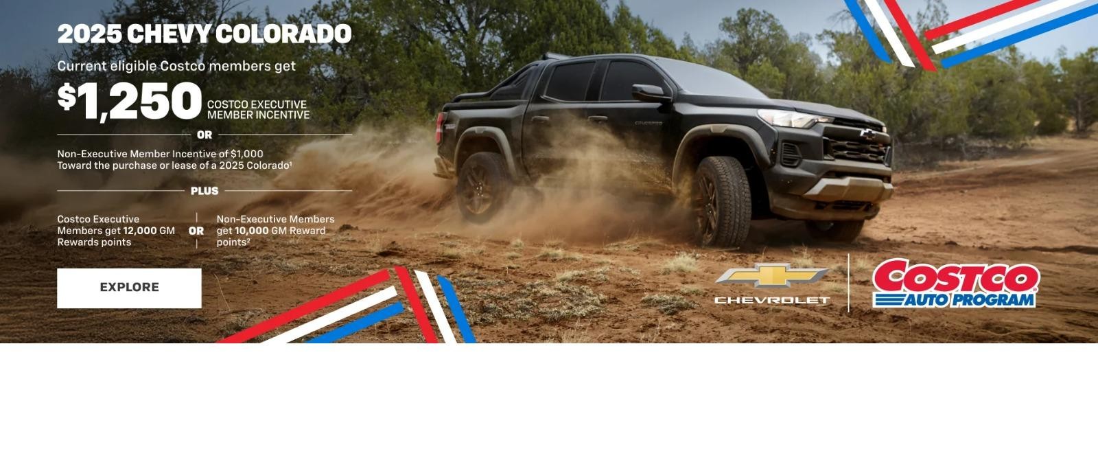 Costco Auto Program - 2025 Chevy Colorado