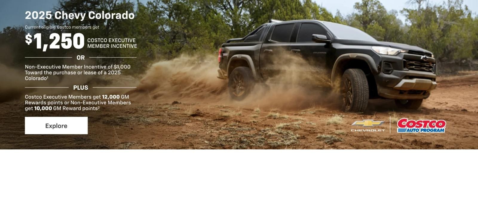 Costco - 2025 Chevrolet Colorado