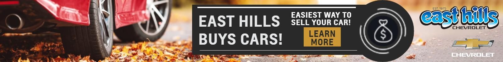 East Hills Buys Cars Easiest Way to Sell Your Car