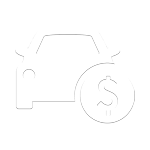 car with money sign