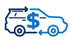 Vehicle trade in icon