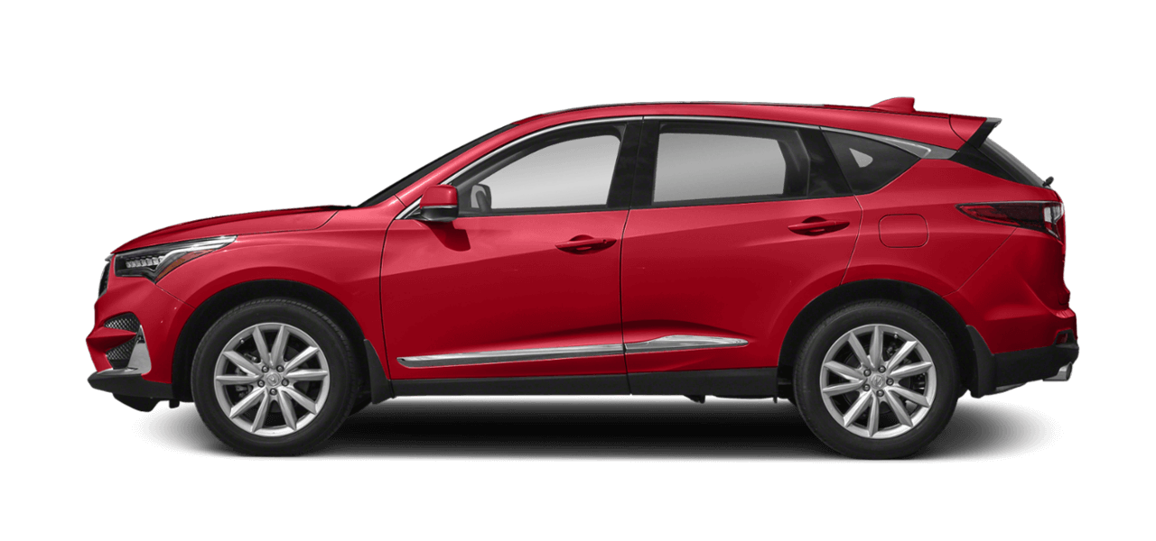 Red 2021 Acura RDX