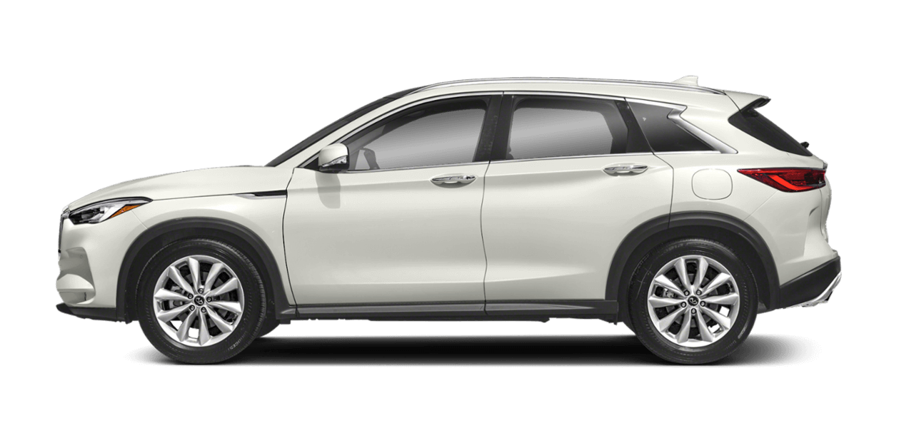 White 2021 INFINITI QX50