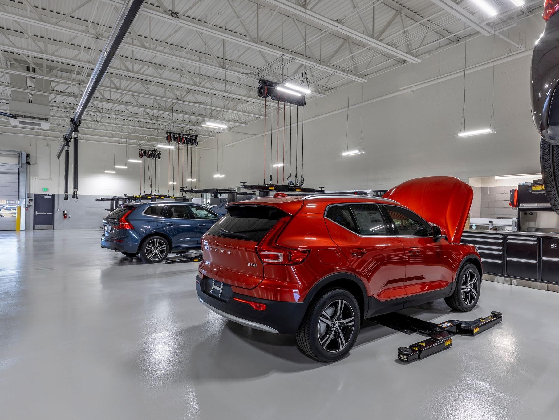 Grubbs Volvo Grapevine Service Center Interior