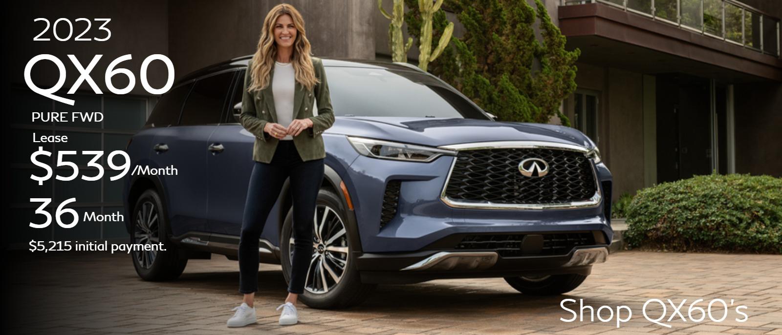 2022 QX60 Up to $3,000 Loyalty Bonus For Eligible Current INFINITI