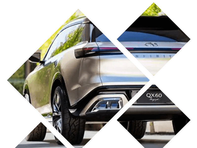 QX60 concept collage QX60 concept collage