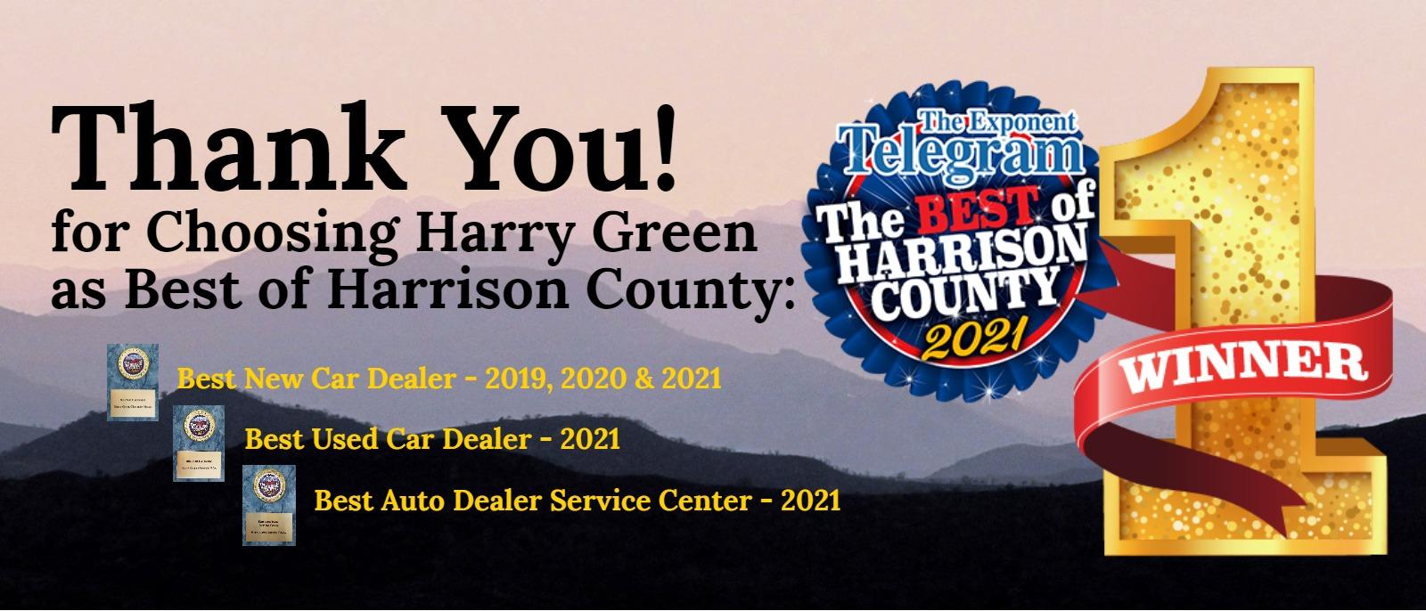 Harry Green 7 Acres New & Used Car Dealer in Clarksburg WV