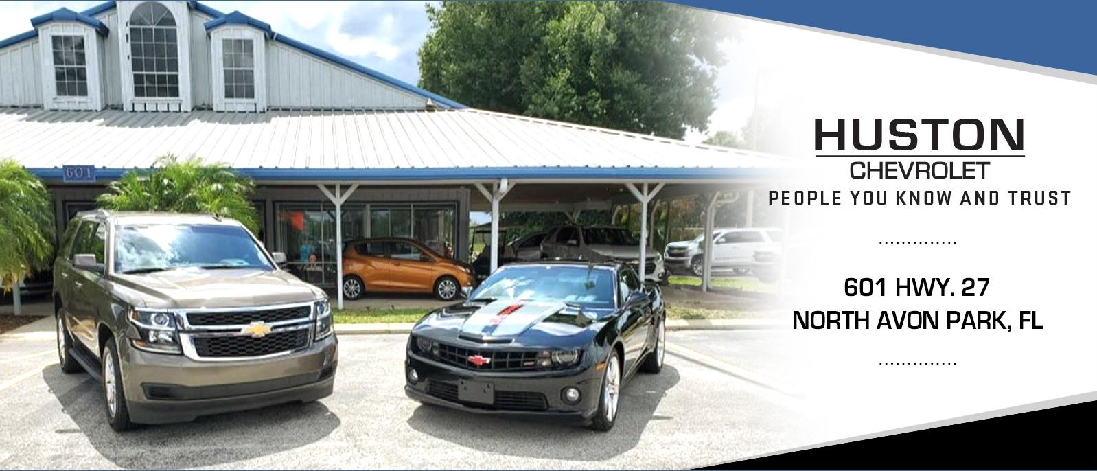 Huston Cars sells new Cadillacs, Buicks, GMCs & Chevrolets