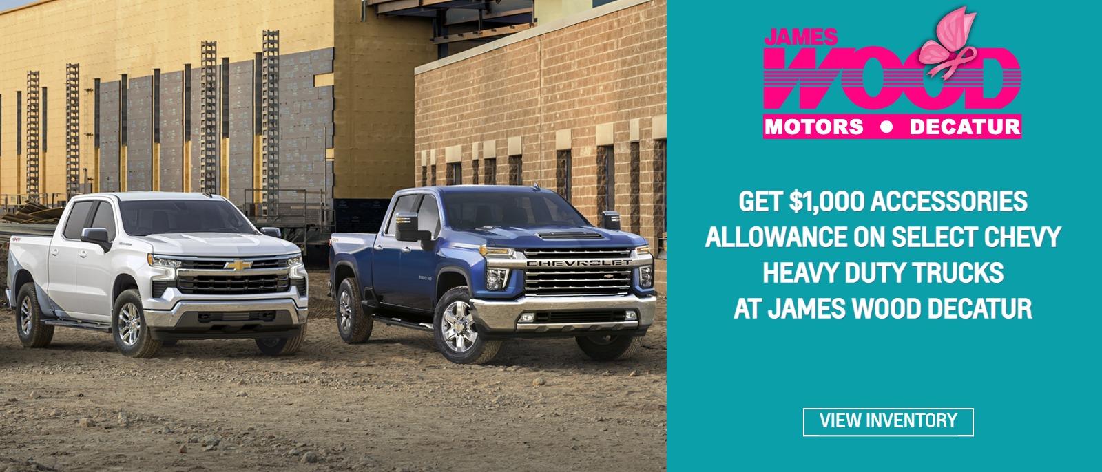 Shop New & Used Chevrolet, Buick, GMC at James Wood Decatur, TX.