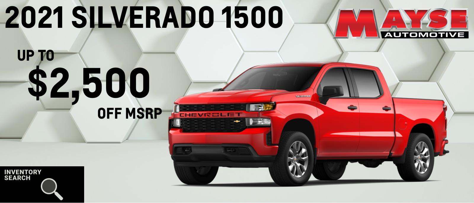 Mayse Automotive Group is a Chevrolet, Buick, GMC, Chrysler, Dodge